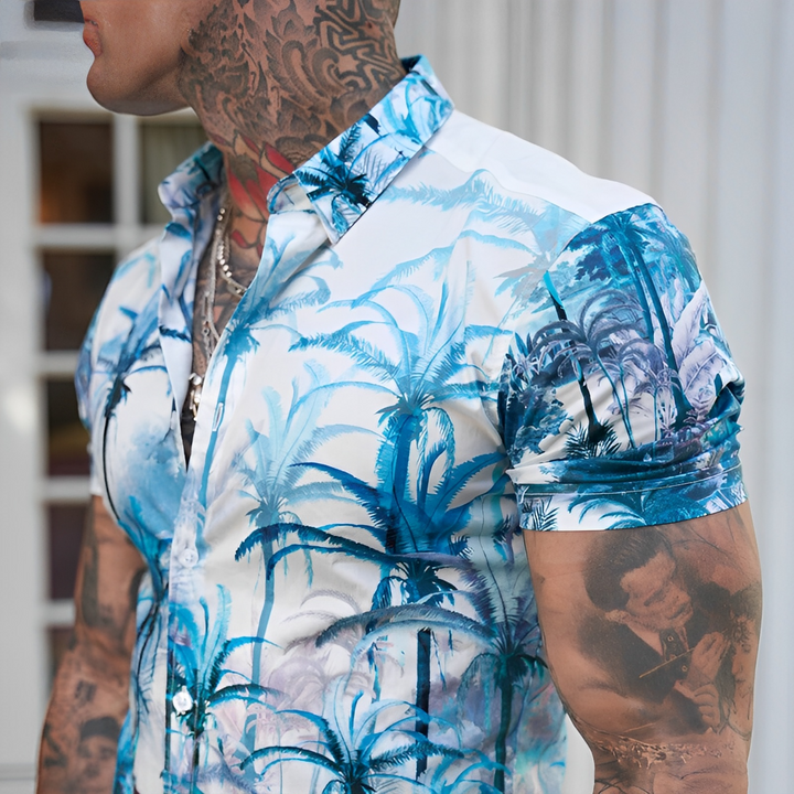 THE MICHAEŁ SLIM FIT SHORT SLEEVE SHIRT