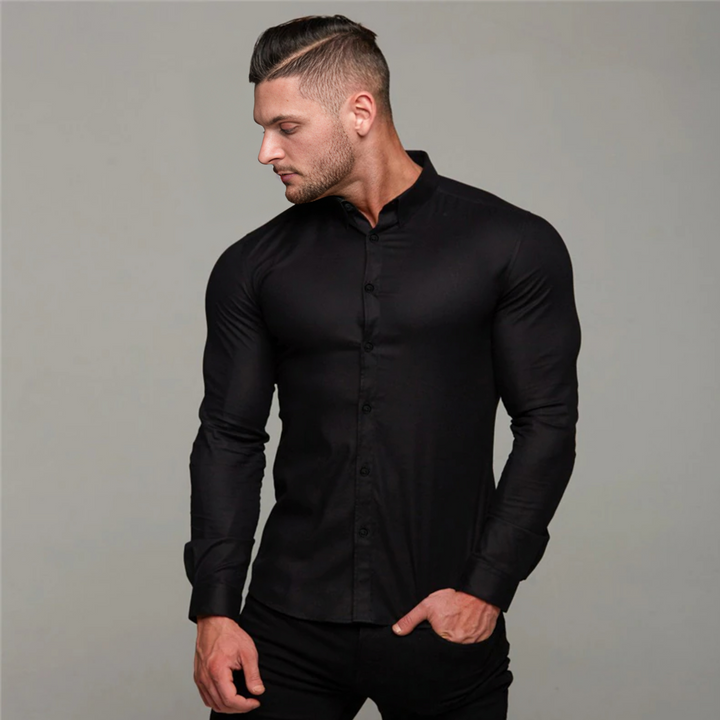 THE VITO SLIM FIT LONG SLEEVE SHIRT