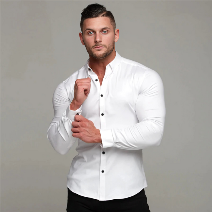 THE VITO SLIM FIT LONG SLEEVE SHIRT