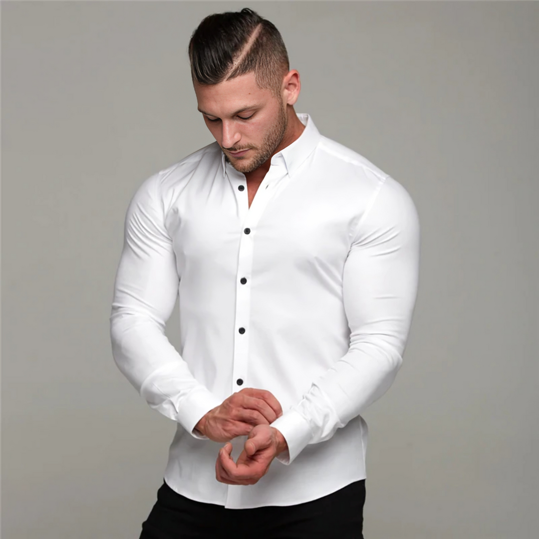 THE VITO SLIM FIT LONG SLEEVE SHIRT