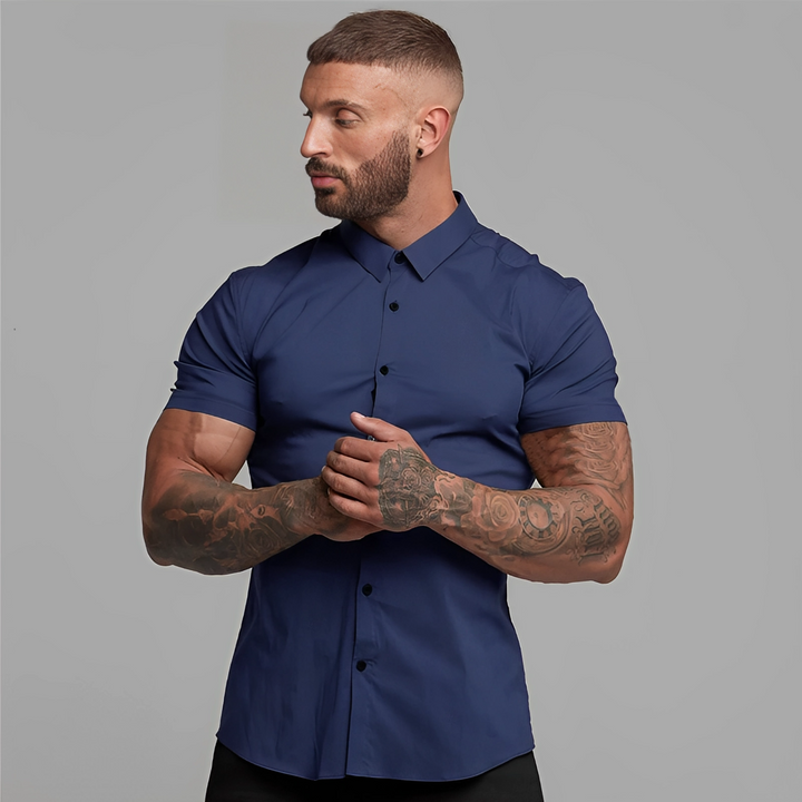 THE VITO SLIM FIT SHORT SLEEVE SHIRT