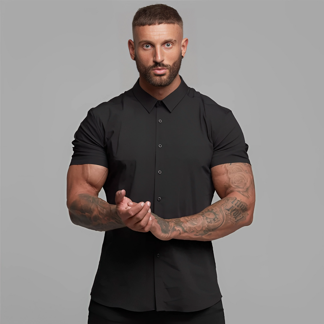 THE VITO SLIM FIT SHORT SLEEVE SHIRT