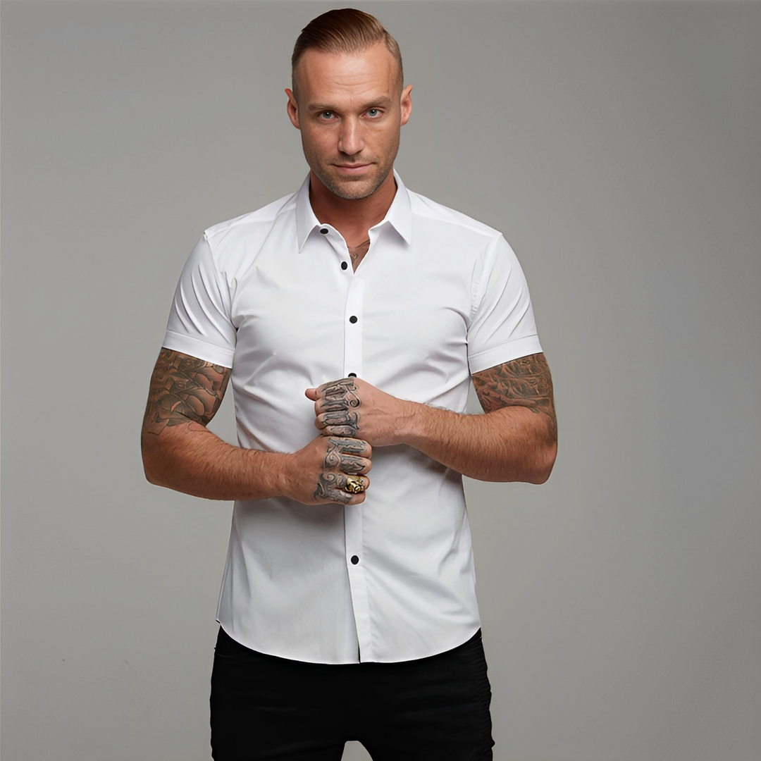 THE VITO SLIM FIT SHORT SLEEVE SHIRT